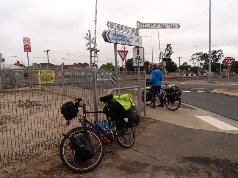 Bellarine Rail Trail. An excellent way to head into Melbourne!