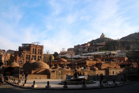 Tbilisi old town baths